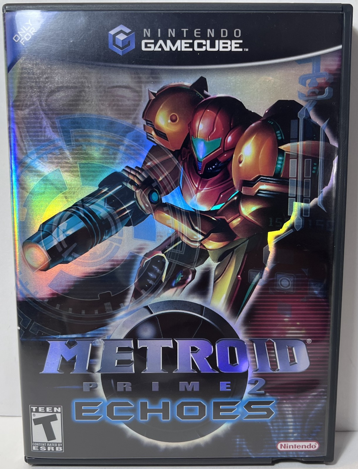 Metroid Prime 2 Echoes (Nintendo GameCube, 2004) CIB Authentic Black Label
