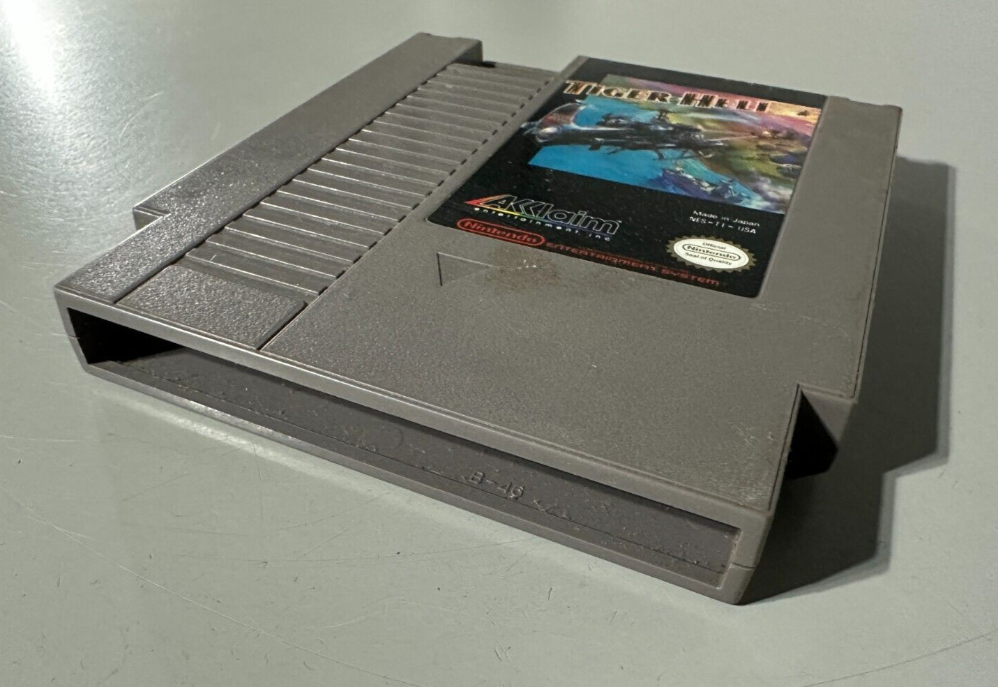 Tiger-Heli Nintendo Entertainment System NES Game Cartridge 1987