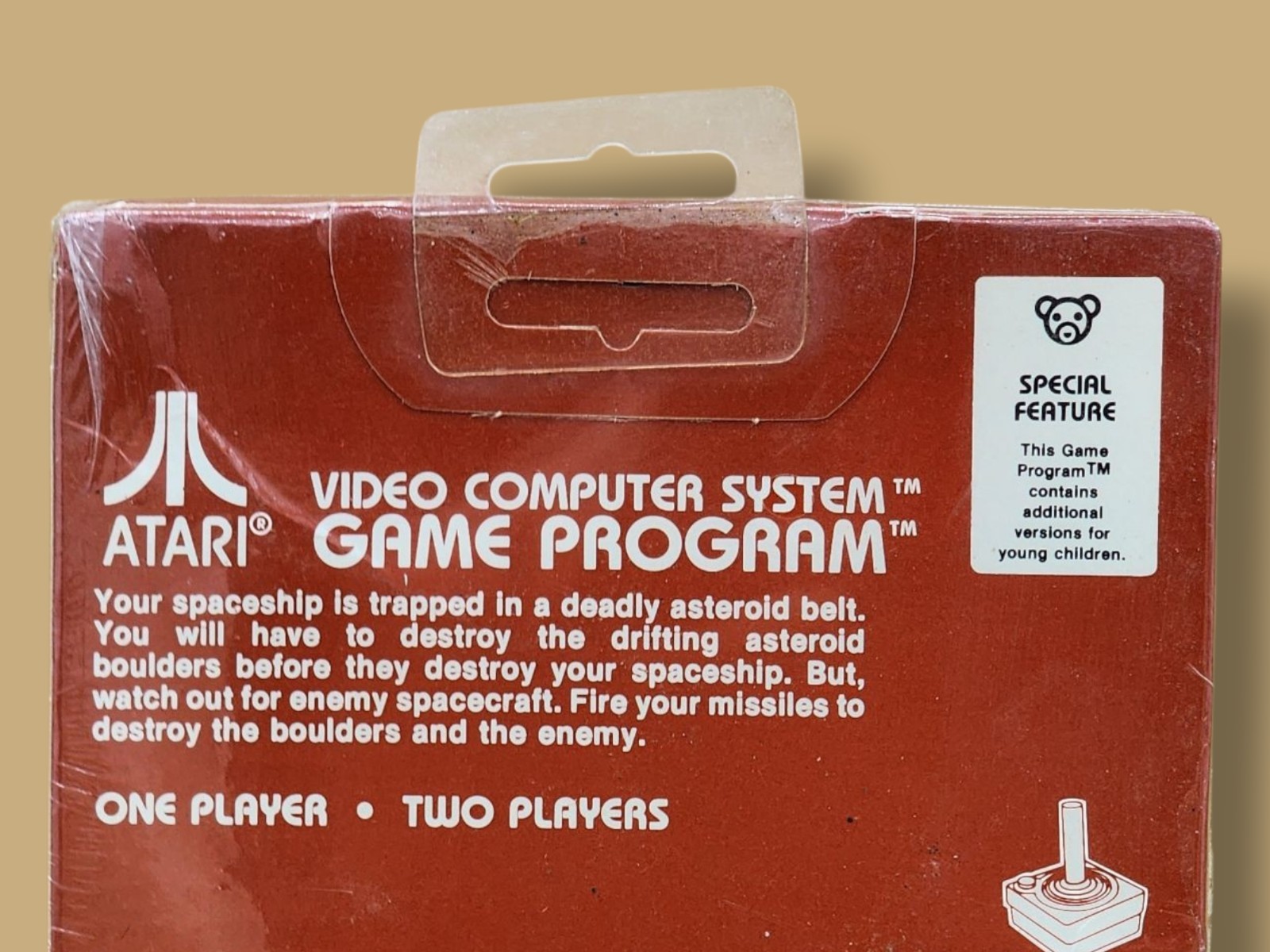 1981 Atari 2600 Asteroids CX 2649 Video Game Sealed – With Defects