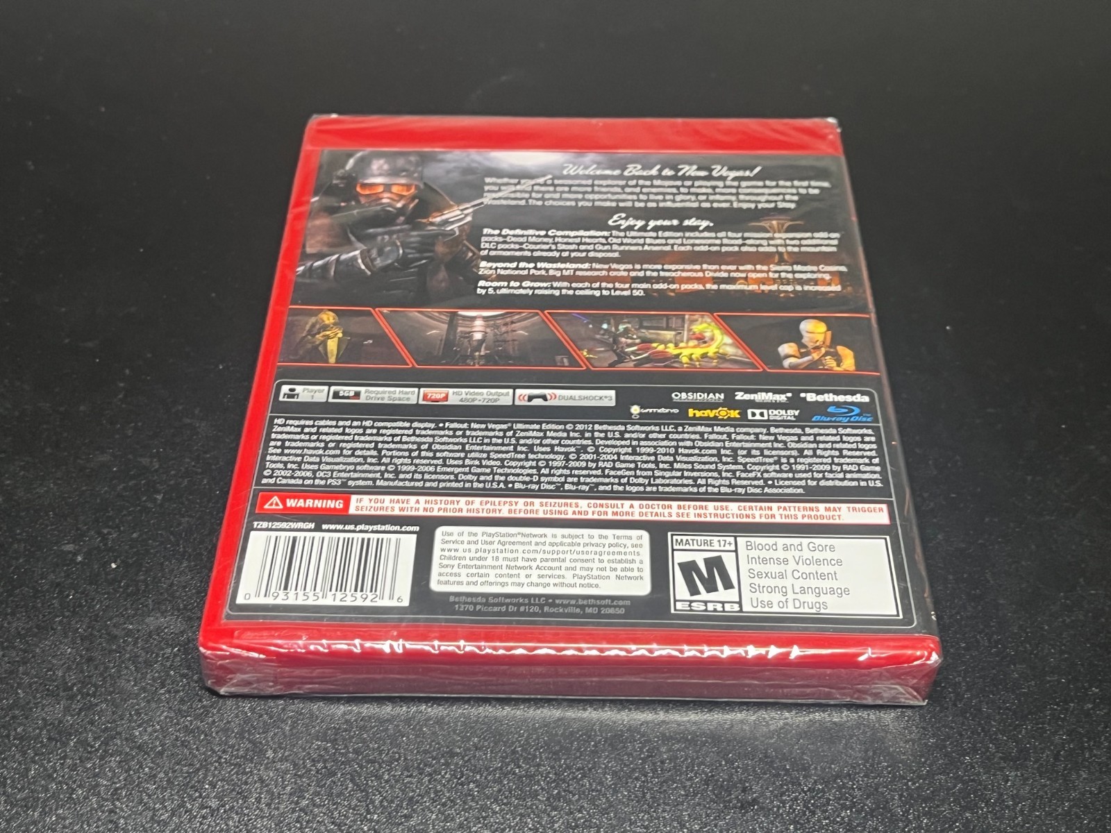 Fallout: New Vegas Ultimate Edition PlayStation 3🔥Fast Ship🔥Factory Sealed A23