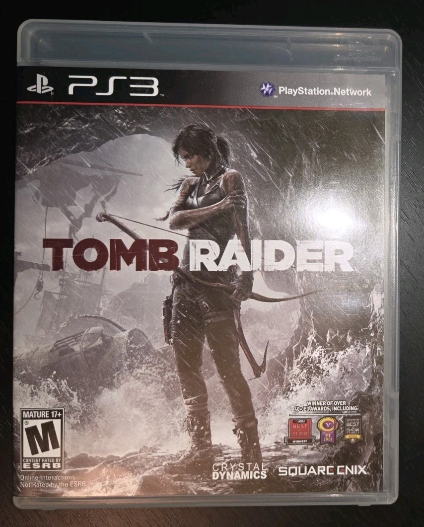 Tomb Raider PlayStation 3 PS3 Complete in Box CIB Tested & Working