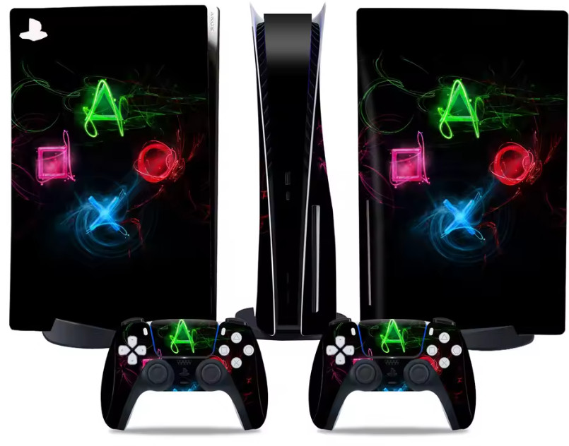 CHOOSE YOUR OWN PS5 Disc Console & Controller Vinyl Skin Wrap Decal Set
