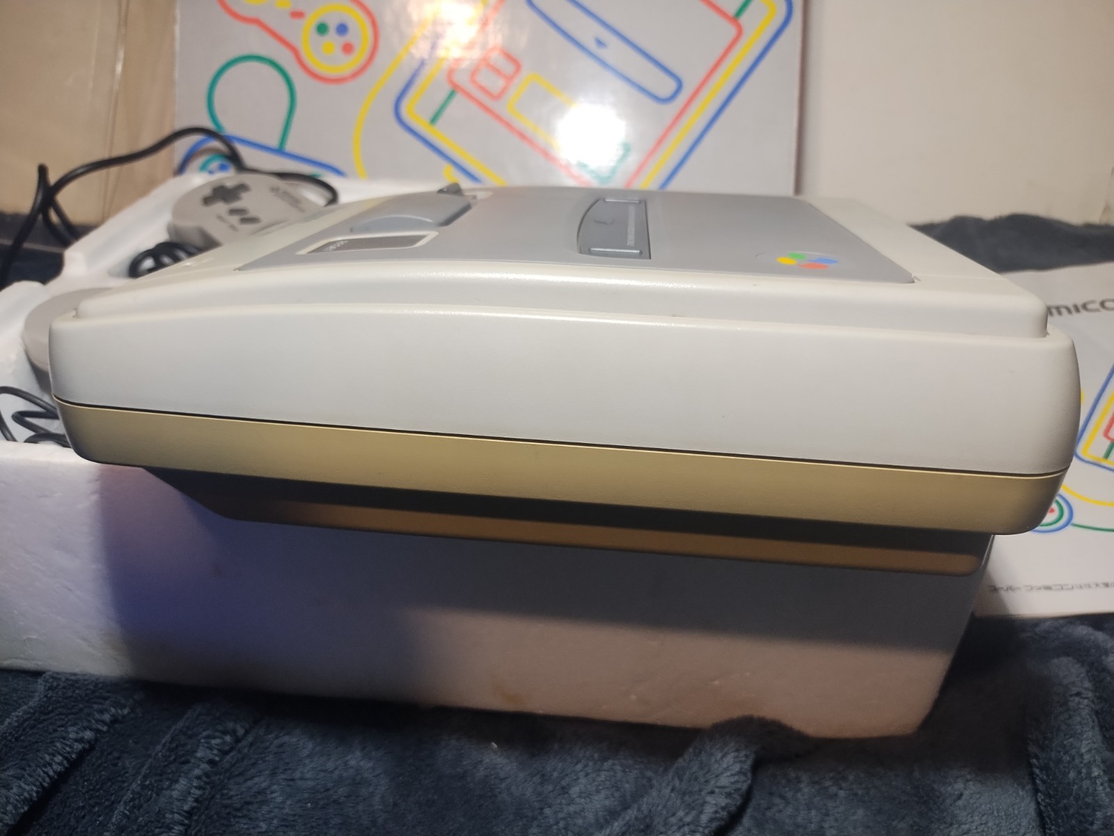 Nintendo Super Famicom Console System w Mother 2 Game Tested