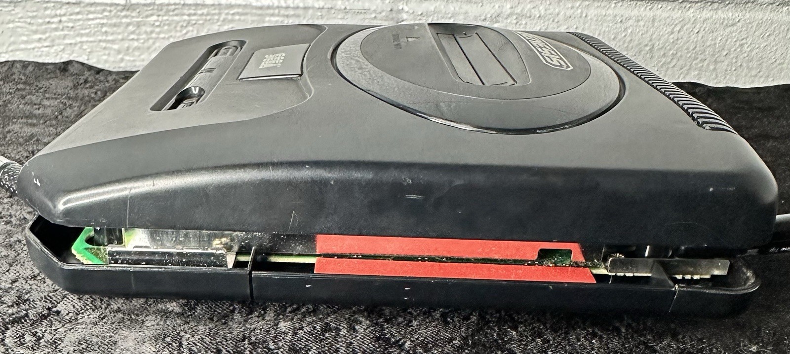 Sega Genesis Model 2 MK-1631 Console & 1 Controller,-Tested Working-NO CABLES