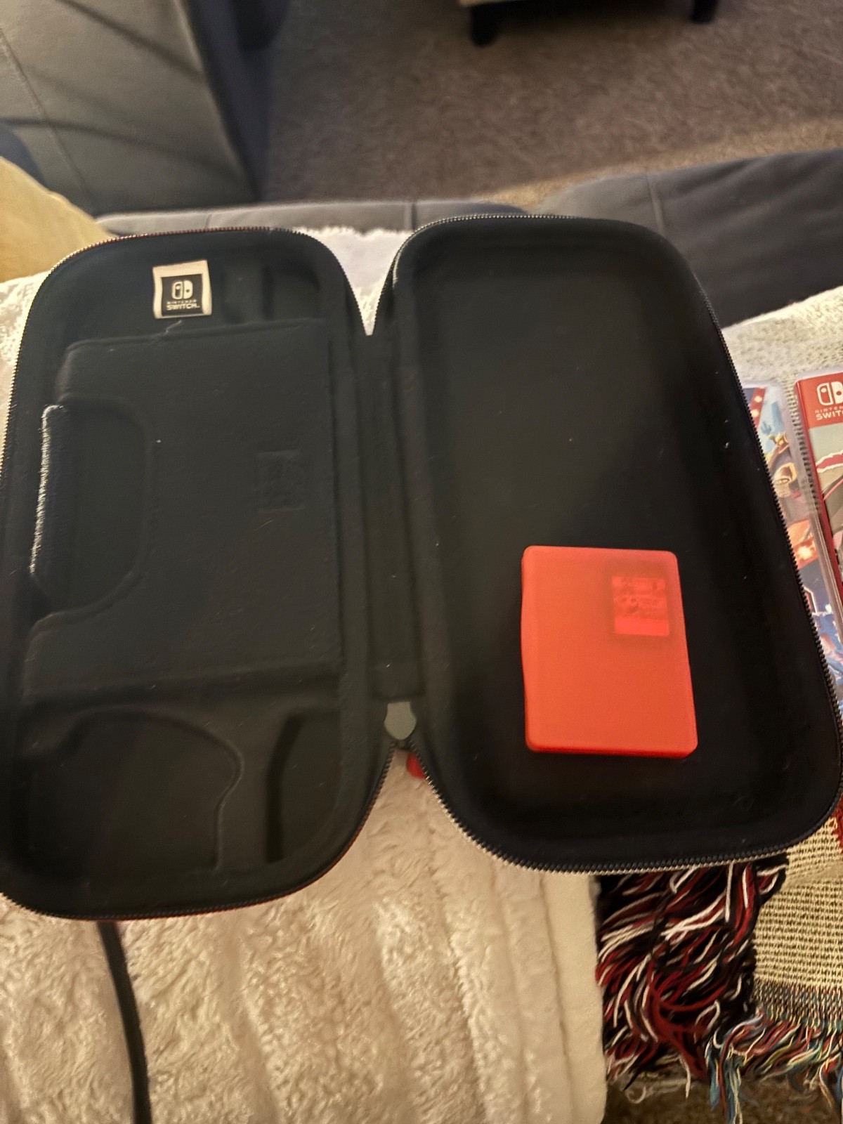 Nintendo Switch (OLED Model) Super Smash Bros. Bundle 64GB Console – Gray