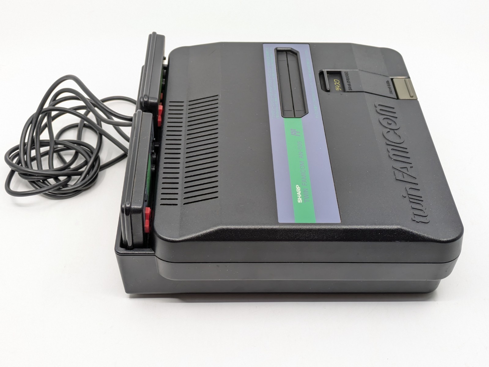Sharp Twin Famicom AN-505BK Black | New Belt | Fully Tested & Working