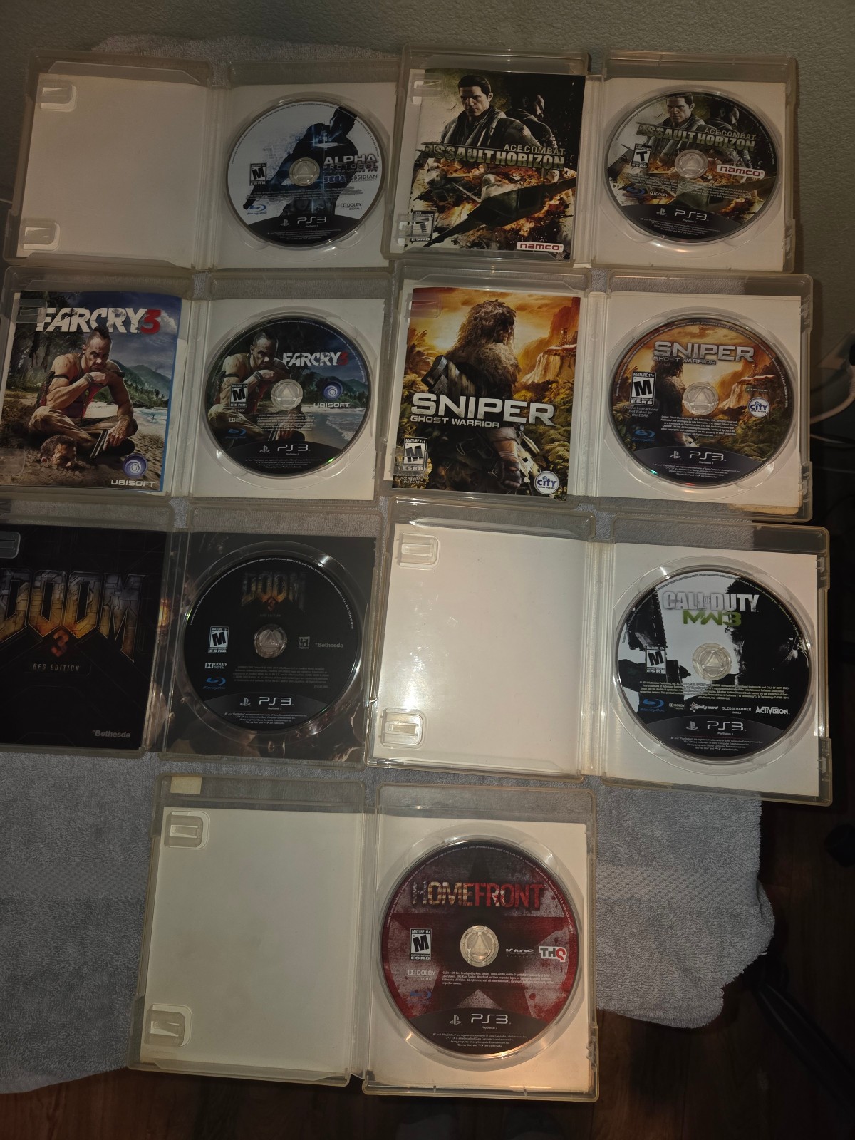 Various PS3 Games lot of 24 Most Genres No Scratches best Prices ATM
