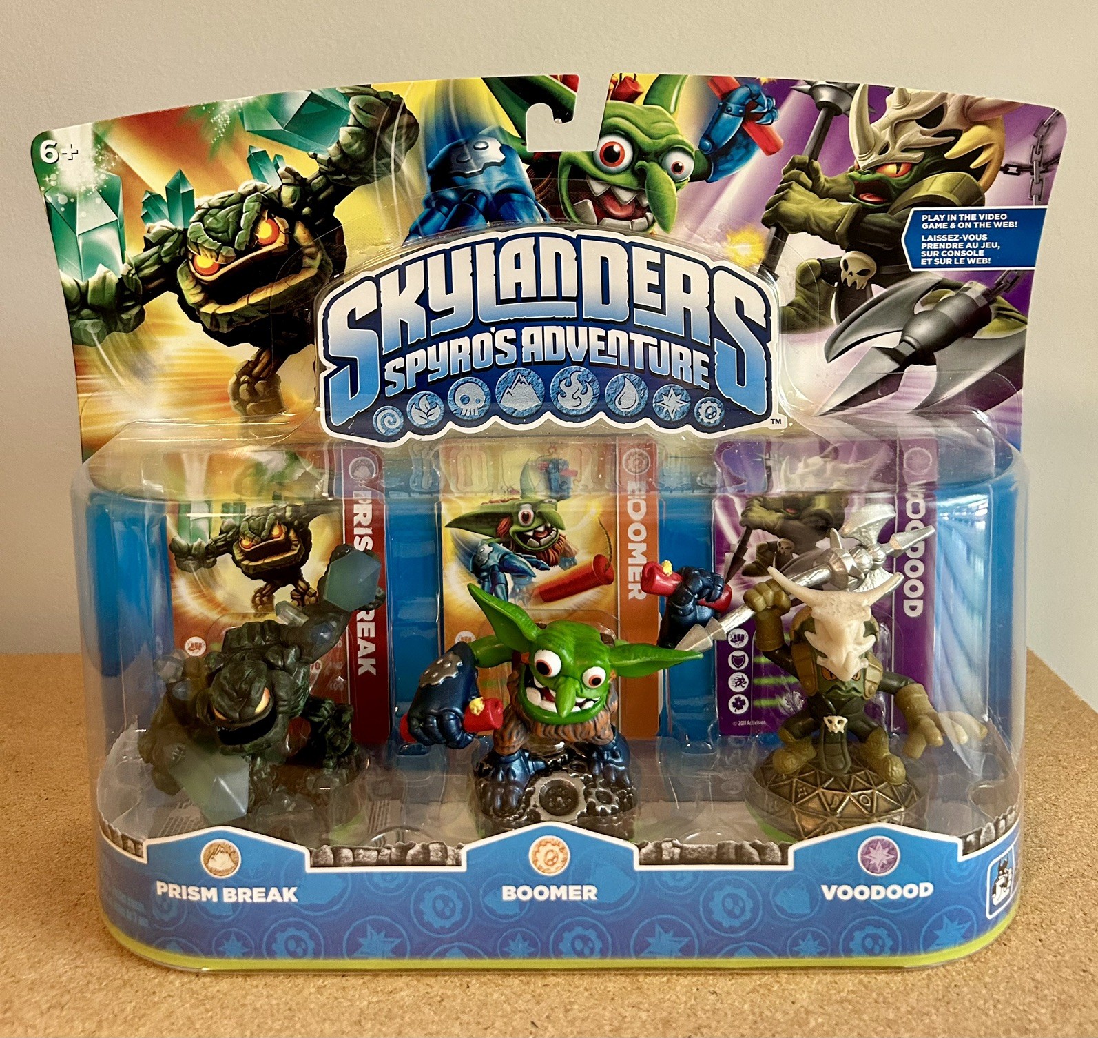 Skylanders – Spyro’s 🐉 Adventure 3-Pk – Prism Break, Boomer, & Voodood – BNIFSP