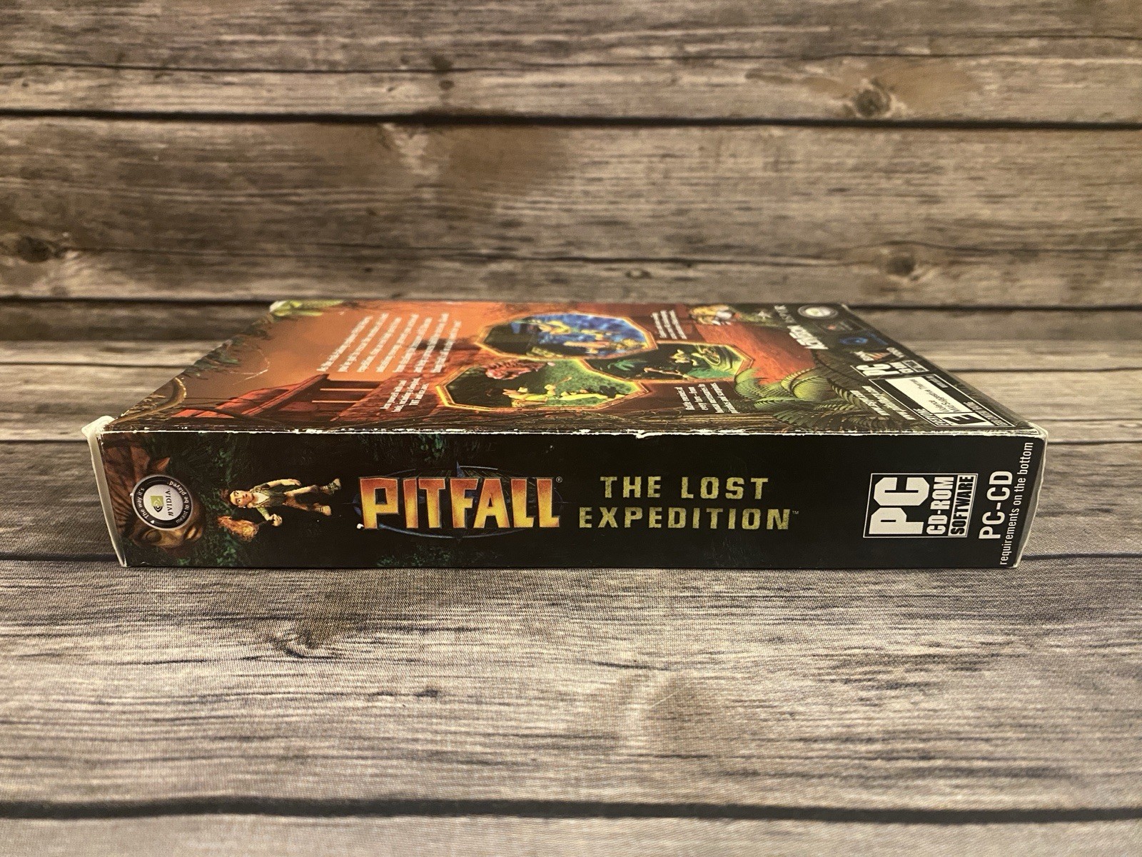 Pitfall: The Lost Expedition PC Rare CDROM Game 2 Disc 2004 CIB Box Manual Game
