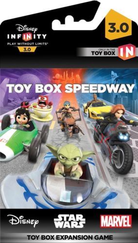NEW Disney Infinity 3.0 Edition Toy Box Speedway Expansion Game Wii U Xbox PS3