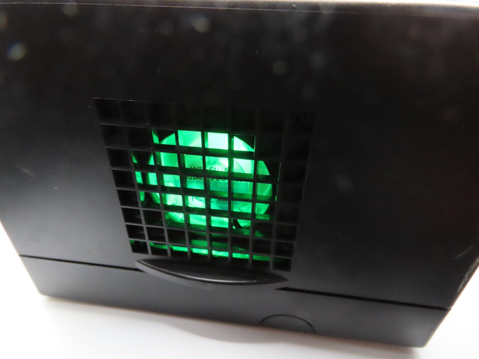 Nintendo GameCube Fan Assembly color changing multi colored light mod DEMO VIDEO