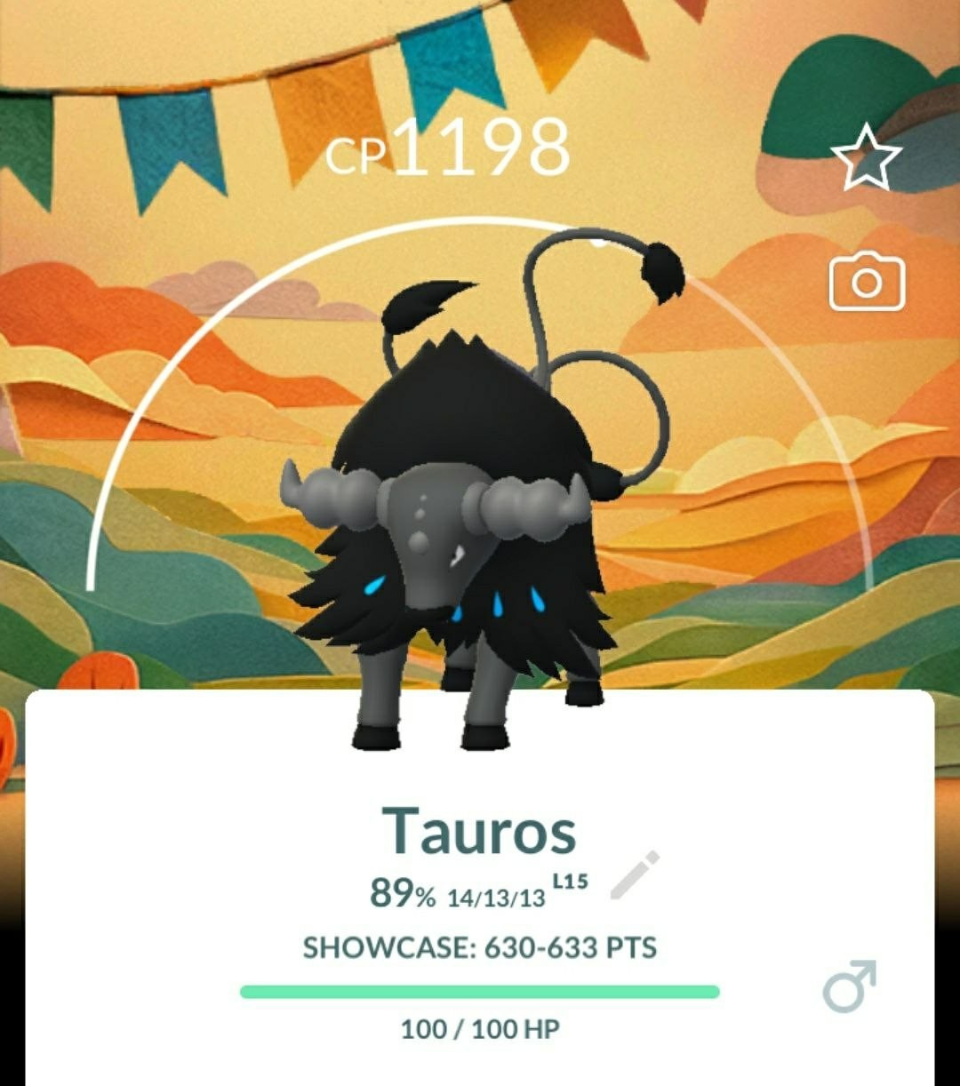 Pokemon Trade Go – Paldean Tauros Special Background | Arraia Brazil