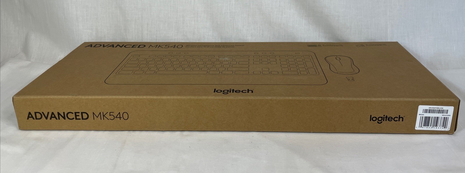 Logitech MK540 Advanced Wireless Keyboard and Mouse Combo for Windows, Black
