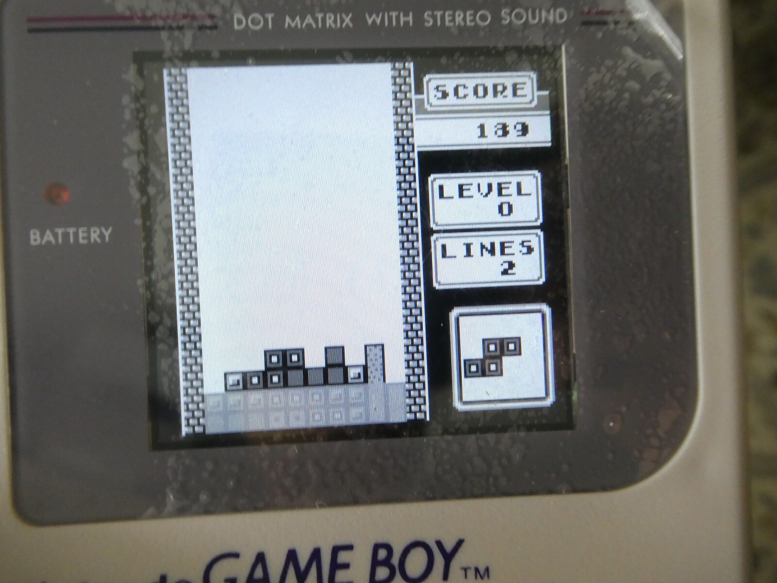 Tetris (Nintendo Game Boy, 1989) DMG-104CHN Tested and working Hard to Find