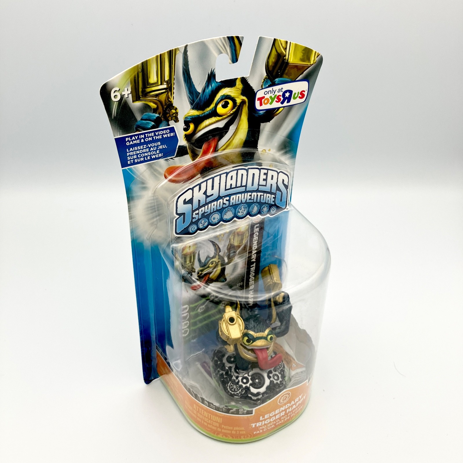 Skylanders Spyros Adventure Legendary Trigger Happy Figure Toys R Us Exclusi NEW