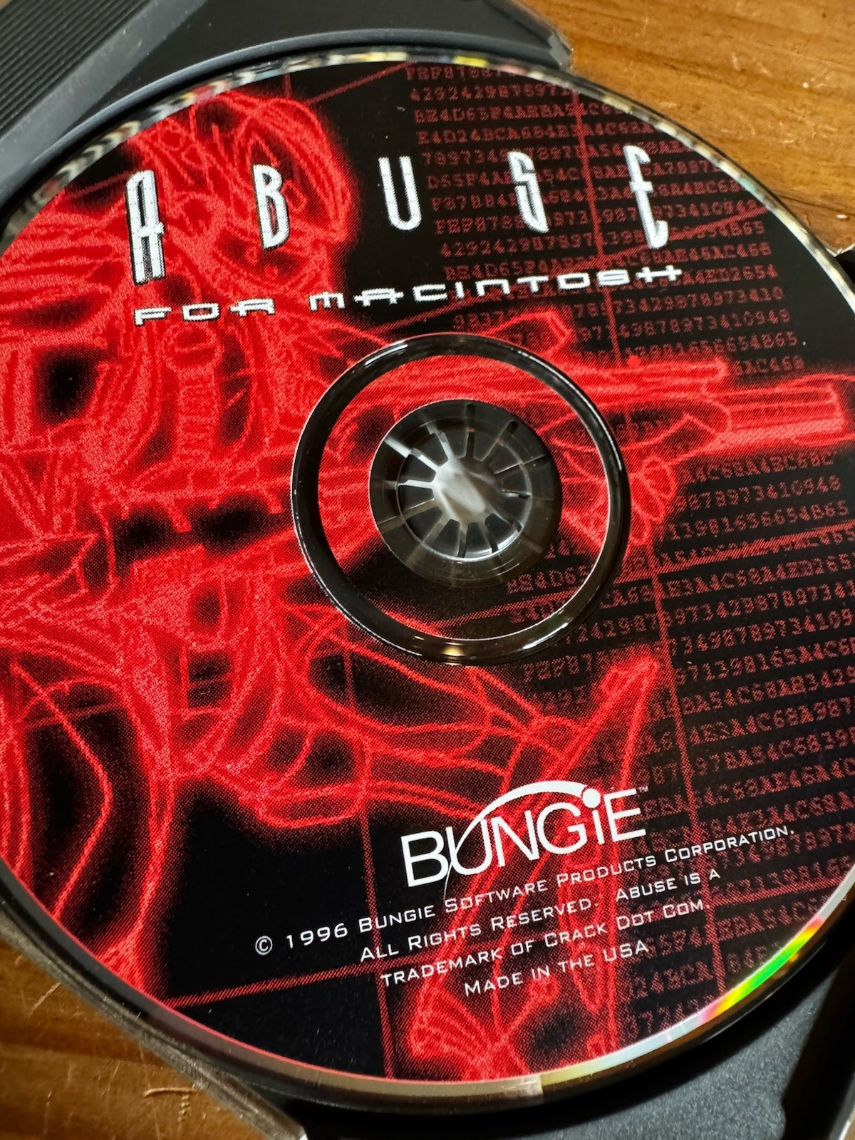 Abuse For Macintosh Mac CD-ROM 1996 Bungie Vintage Apple Computer Game EUC