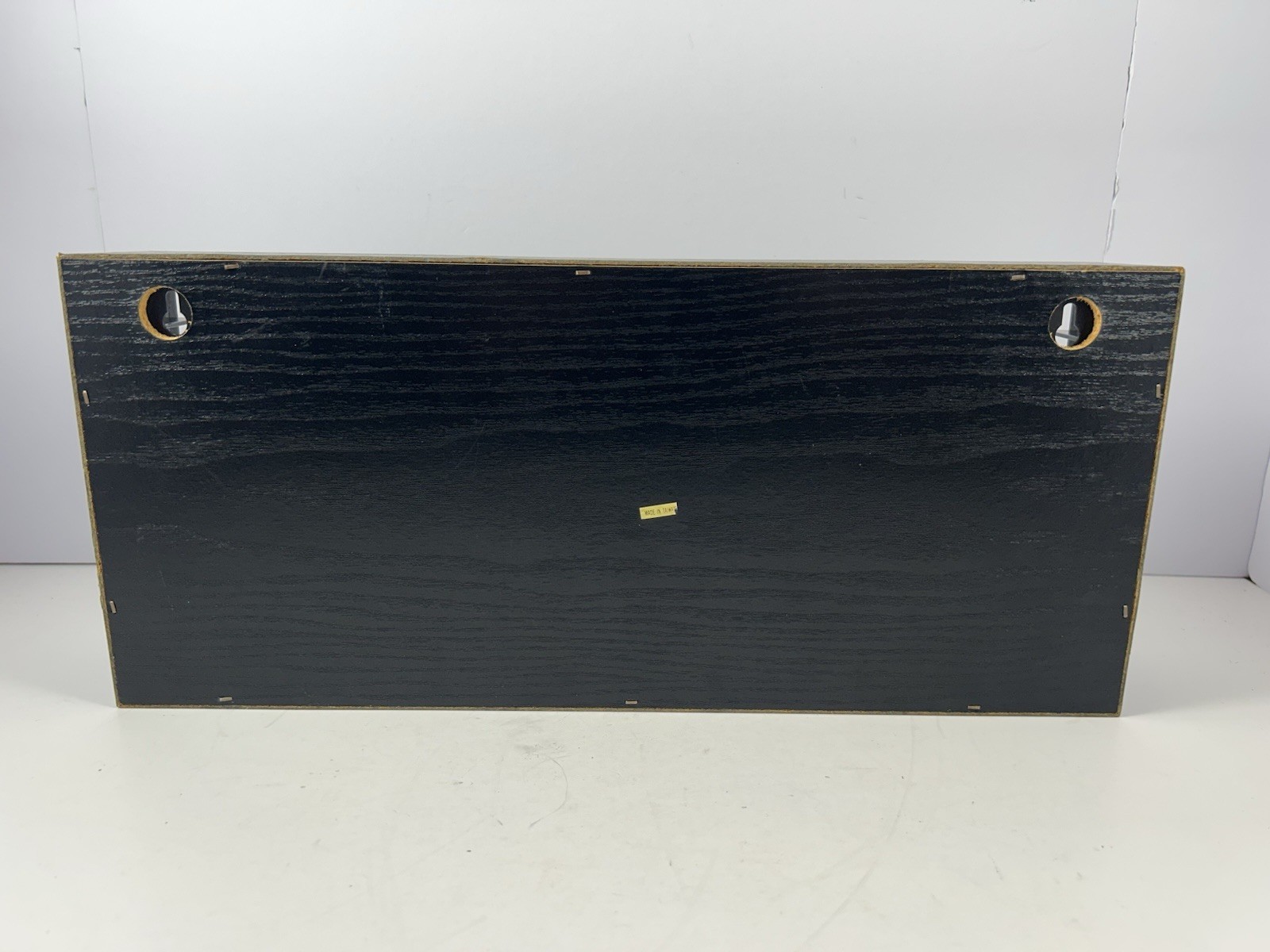 Vintage SEGA Genesis 24 Game Cartridge Wall Mount Holder Storage Rack Black