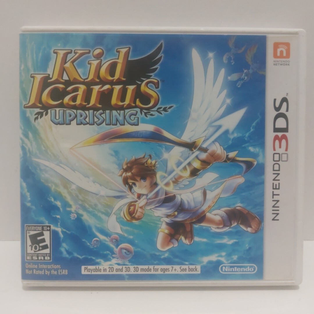 Kid Icarus Uprising (Nintendo 3DS, 2012) w/ Booklet & PROMO Cards
