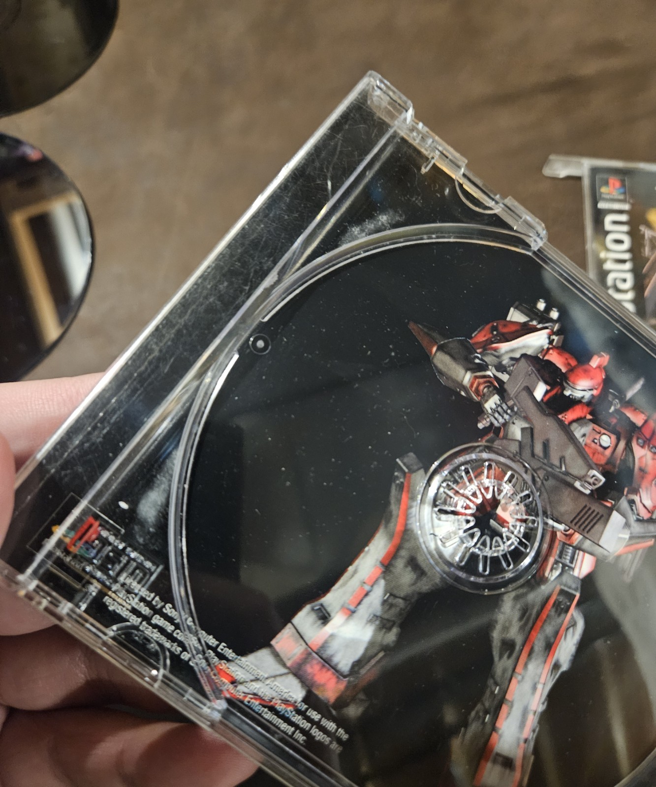 Armored Core Master of Arena PS1 CIB with Registration Card From Software Tested