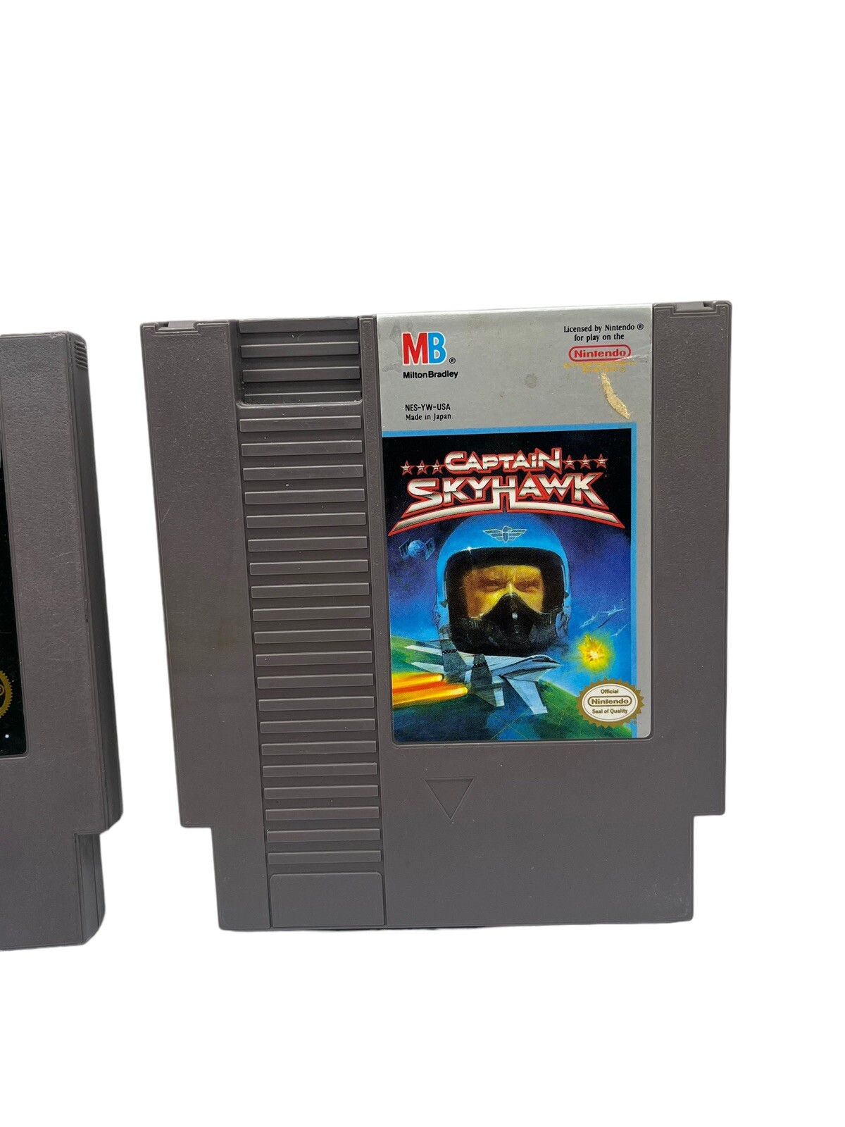 VTG Nintendo NES Games Baseball Game & Captain Skyhawk Authentic Cartridge Only