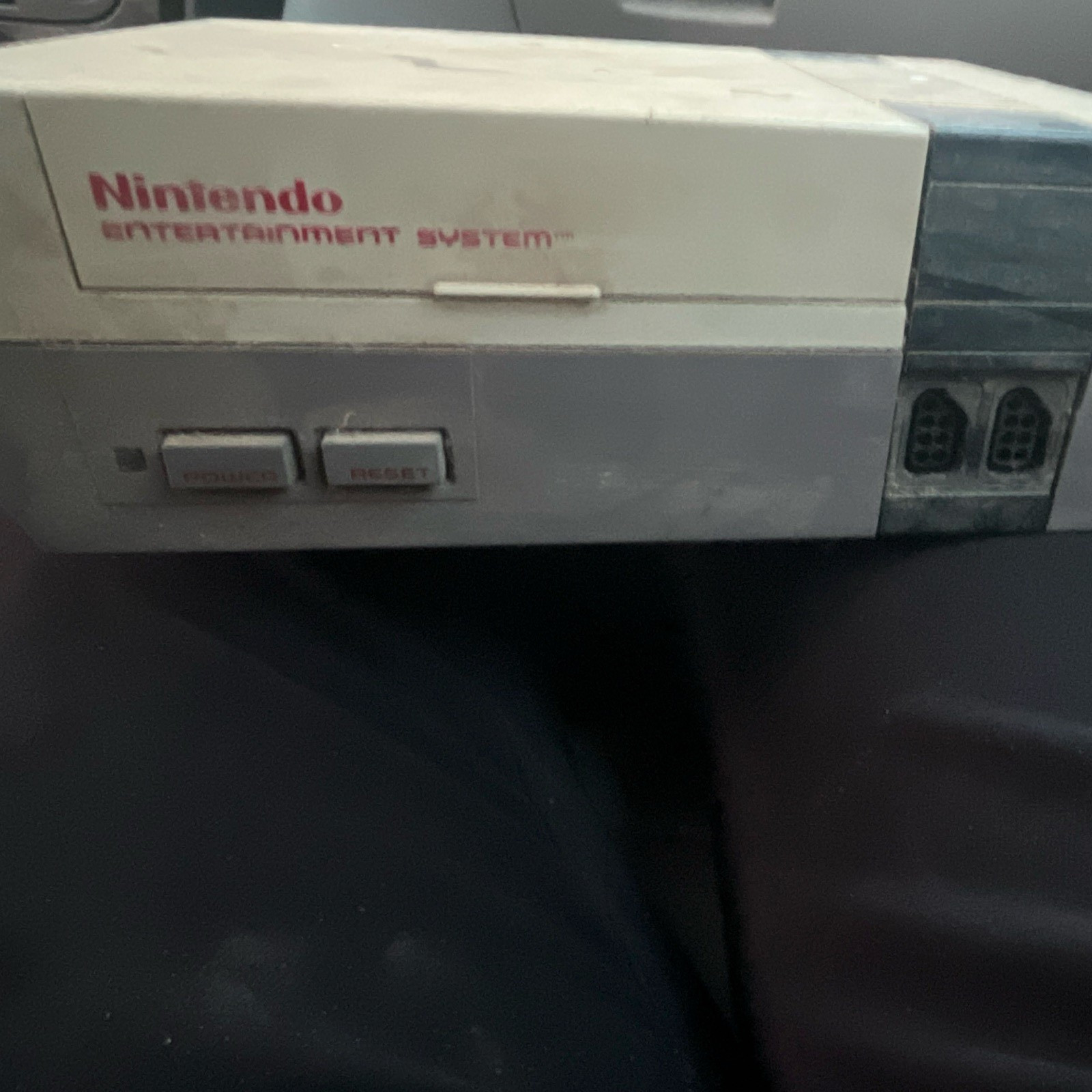 Nintendo Entertainment System NES Home Console Gray Composite RCA RF
