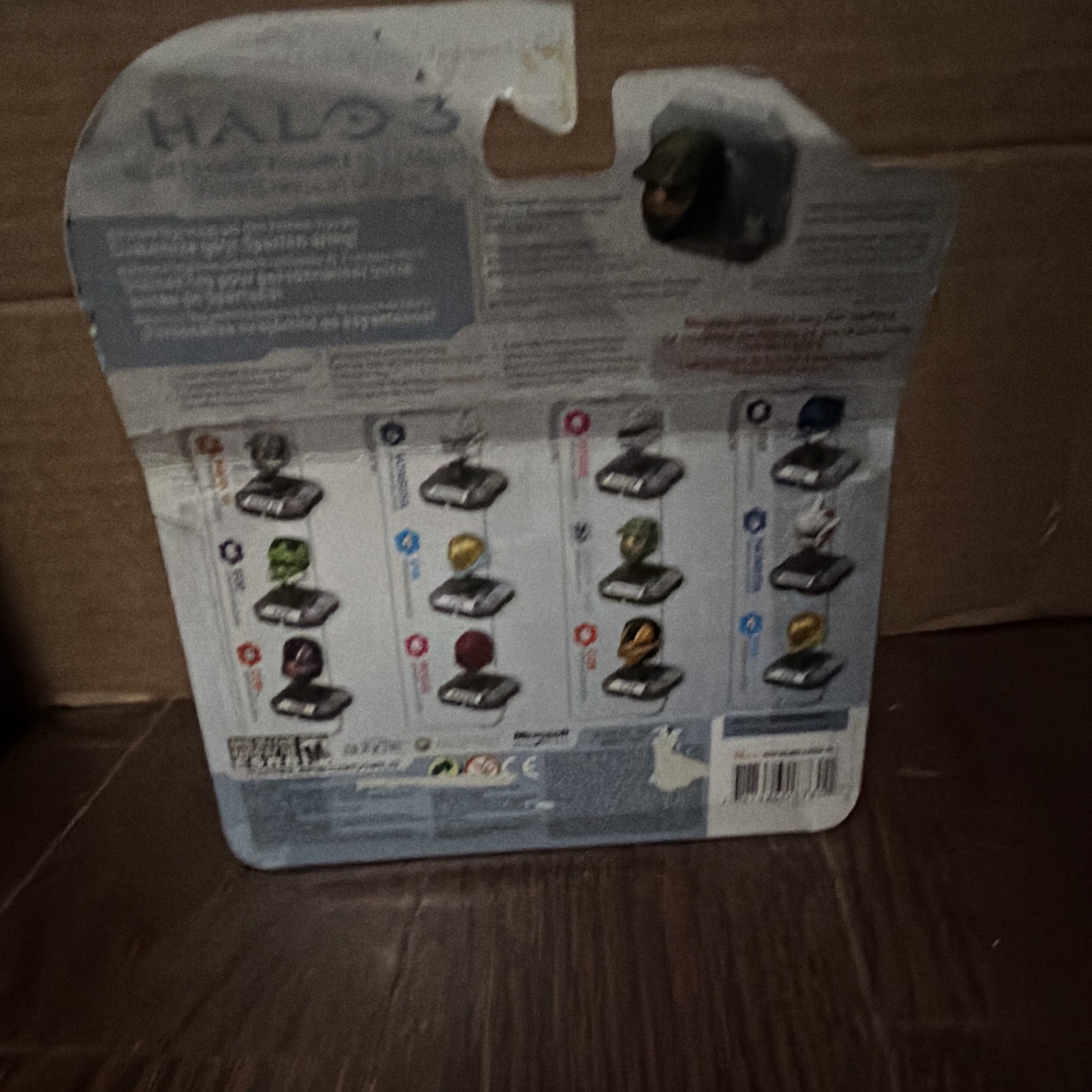 Halo 3 EOD Helmet Collectible Figure Packaged, Halo Video Game Series