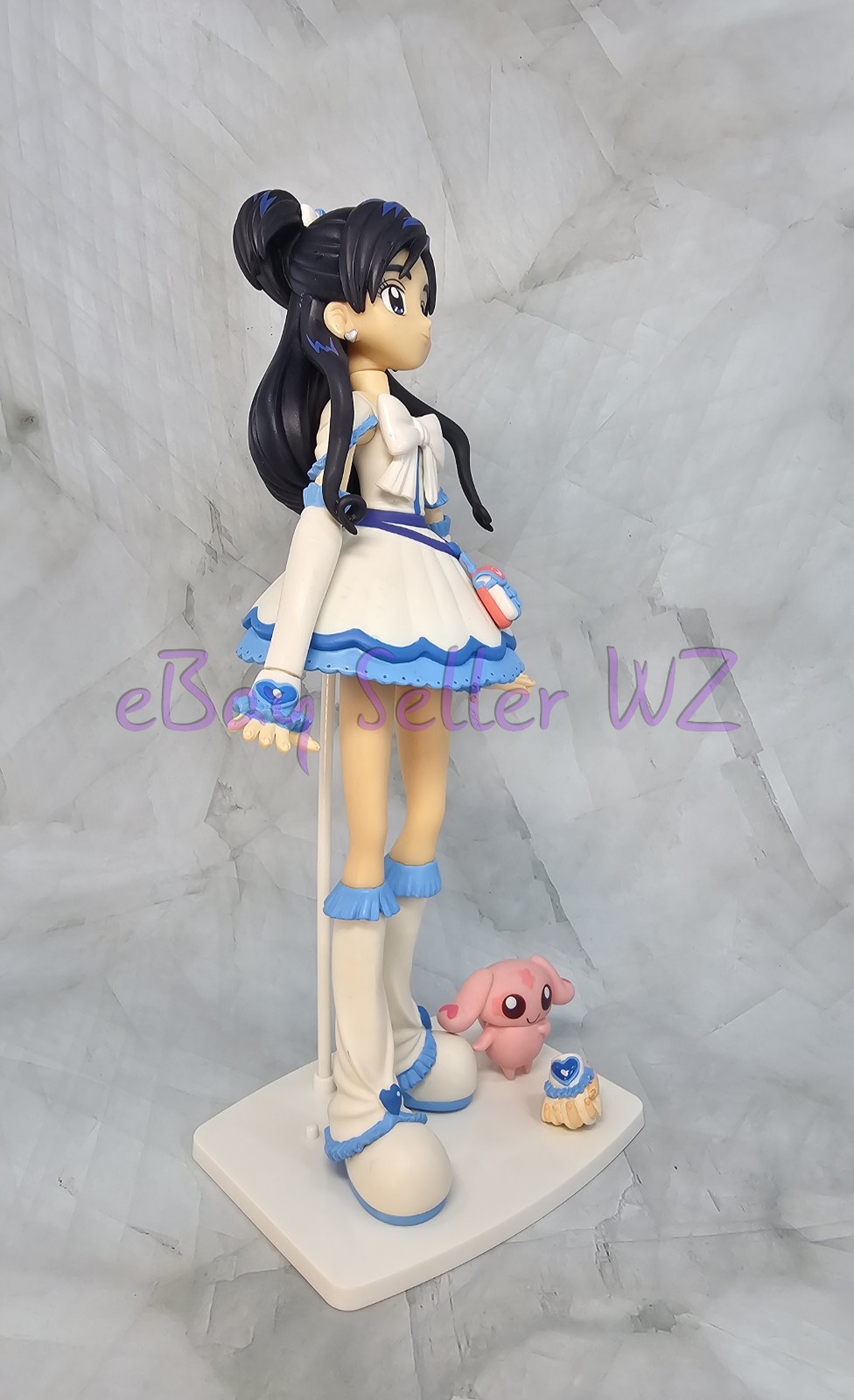 Cure White & Mipple Figure Soft Vinyl Unifive 2004 Pretty Cure Futari wa PreCure