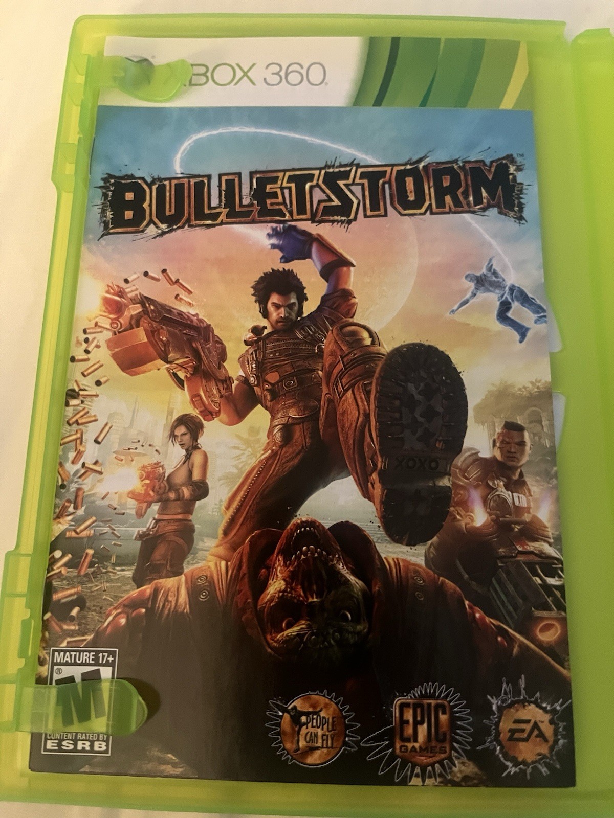 Microsoft Xbox 360 Bulletstorm Epic Edition Complete In Box Tested and Works