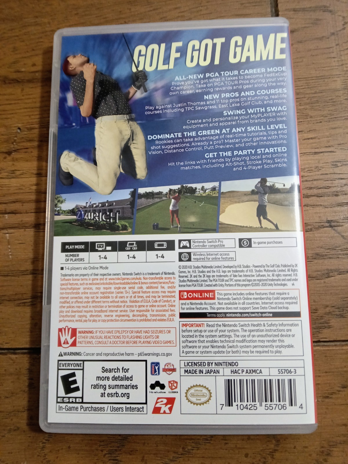 PGA Tour 2K21 – Nintendo Switch
