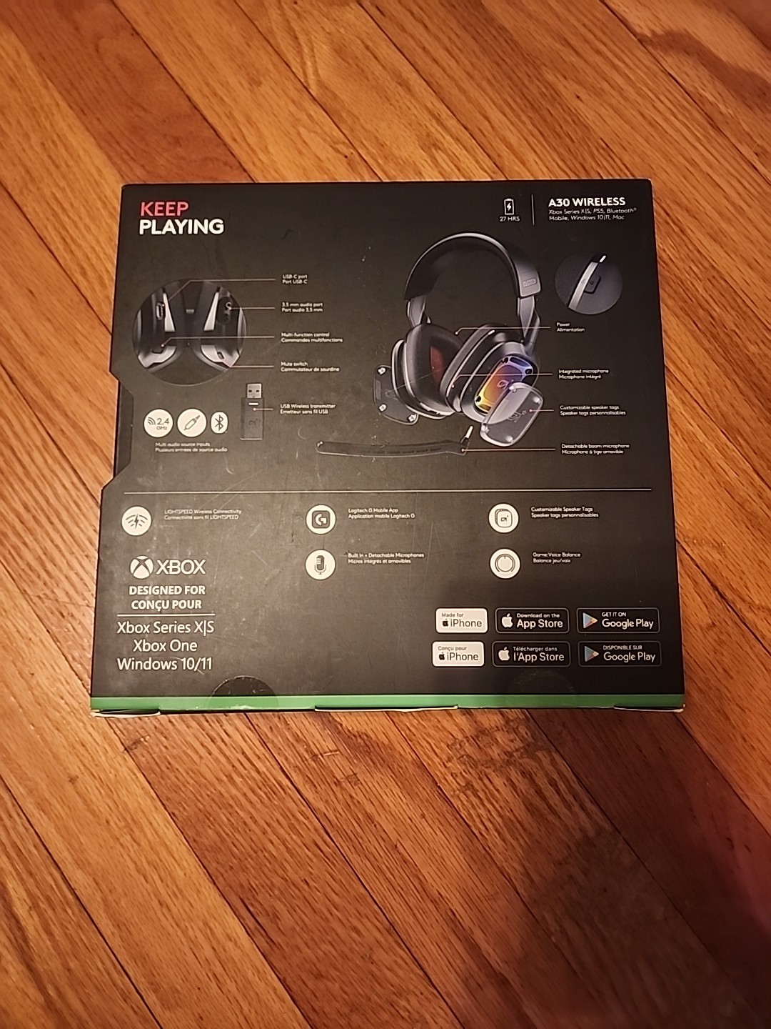 Astro A30 Ear-Cup (Over the Ear) Headsets – Black (939001985)