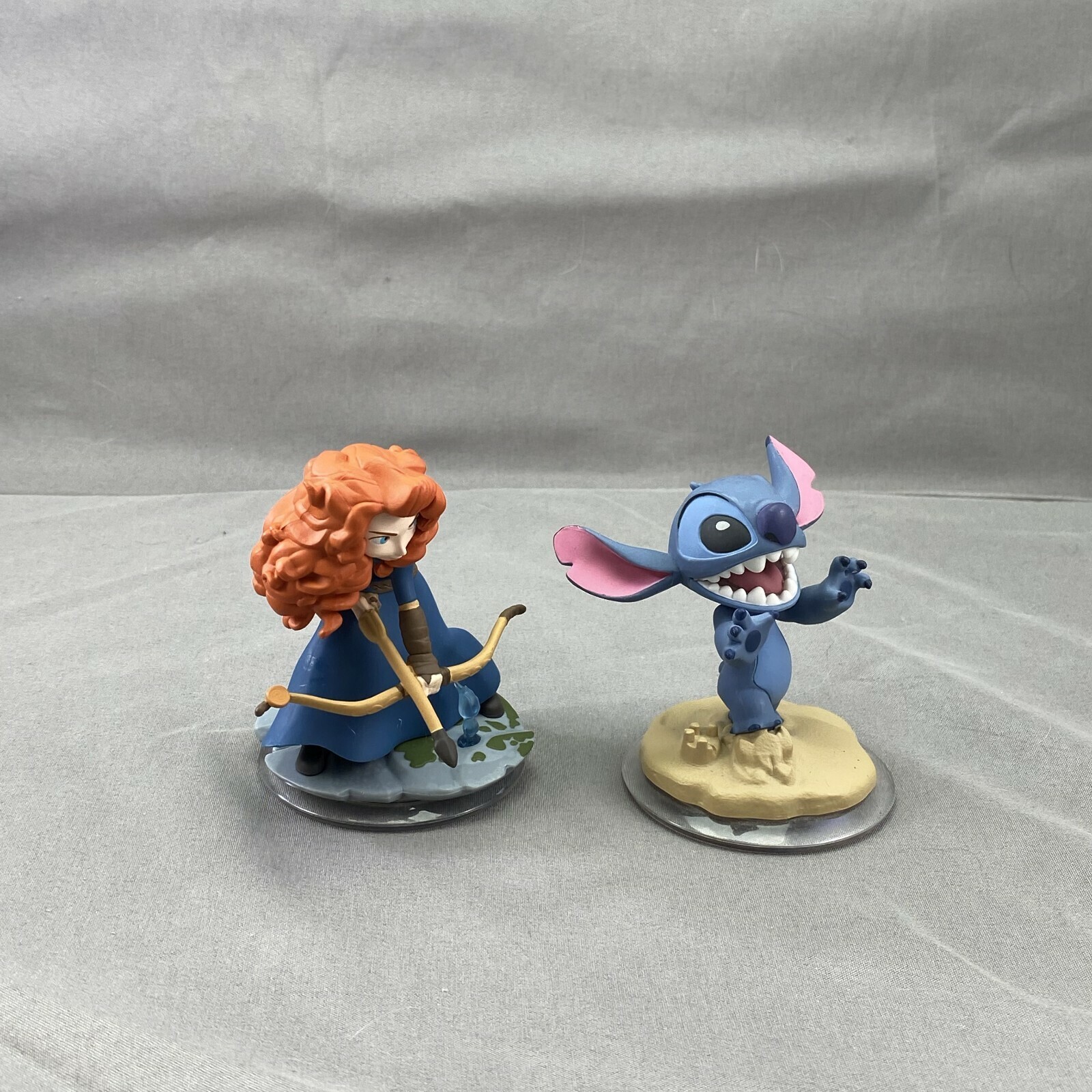 DISNEY INFINITY – MERIDA/STITCH Toy Box Pack Brave/Lilo and Stitch Loose w/ Card