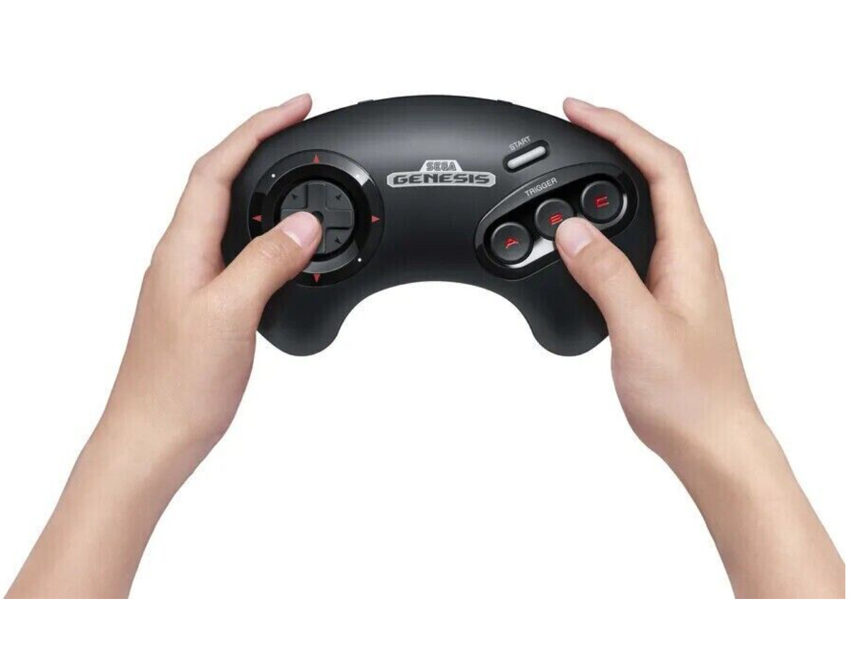 SEGA Mega Drive Fighting Pad 6B Controller Nintendo Switch Online Free Shipping