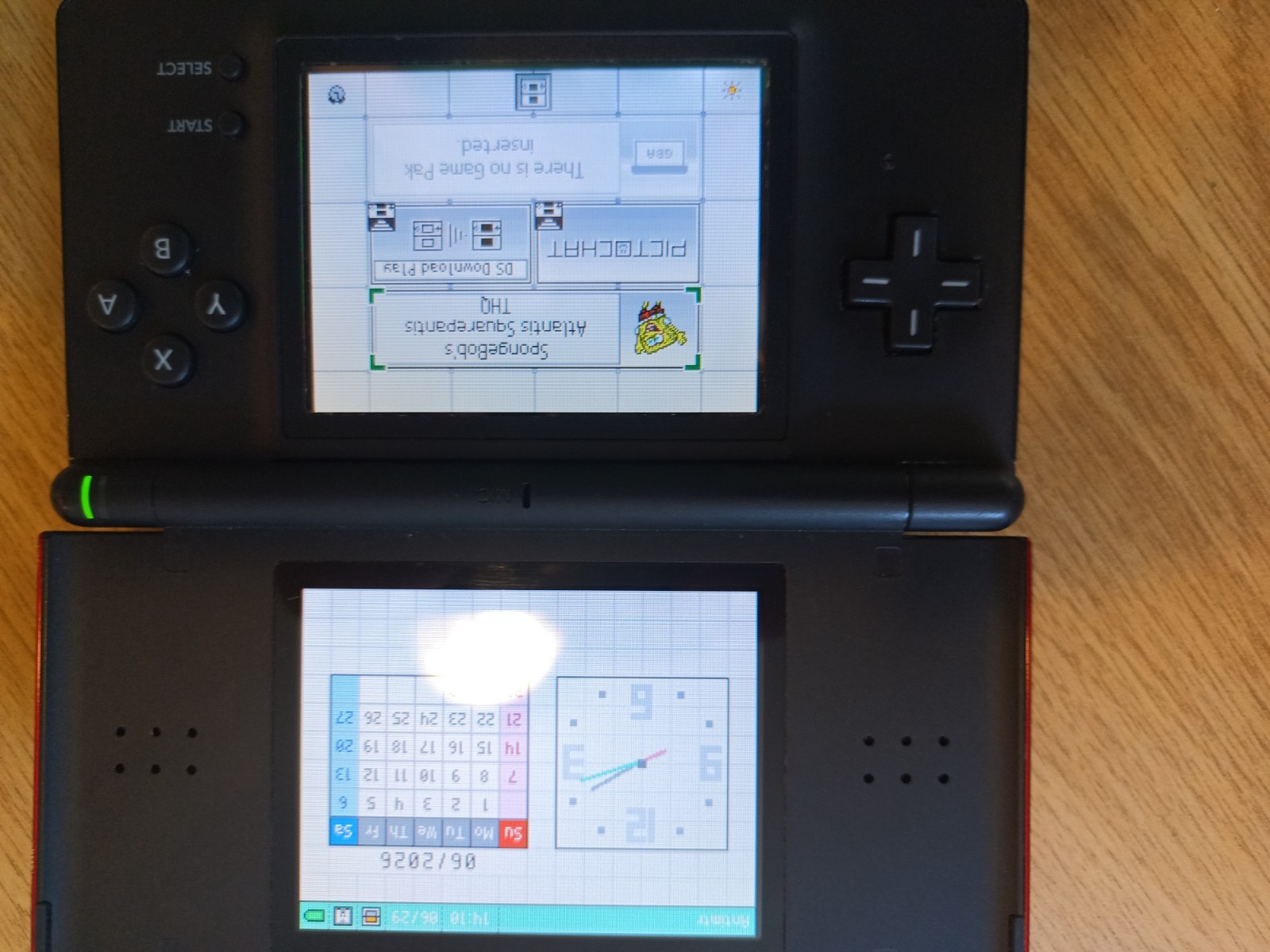 Excellent Condition Nintendo DS Lite USG-001 Red Clean