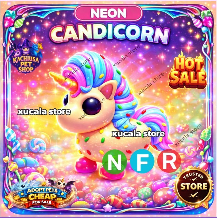 ✨ Candicorn | Neoon NFR Fly Ride Adopt M1e Cheap Pet | Fast Delivery ⚡ Trusted