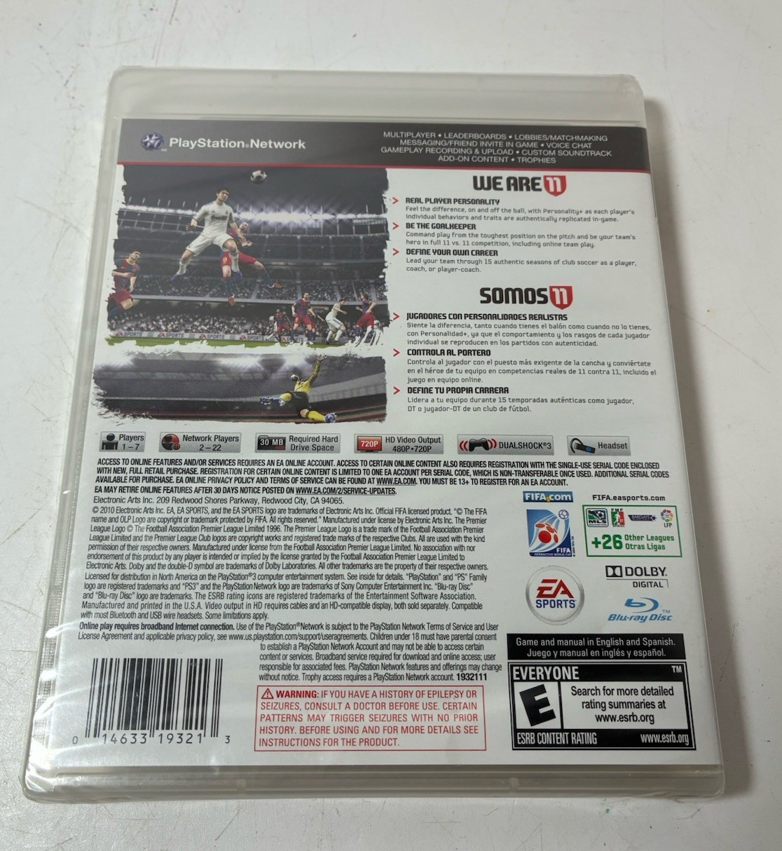 FIFA Soccer 11 – Playstation 3 / PS3 – Brand New | Factory Sealed