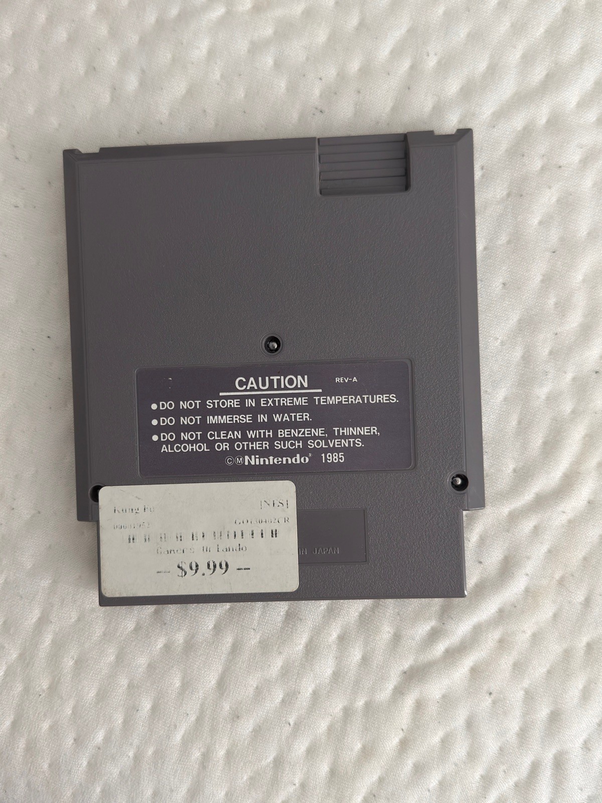 Kung Fu (Nintendo Entertainment System, 1985)
