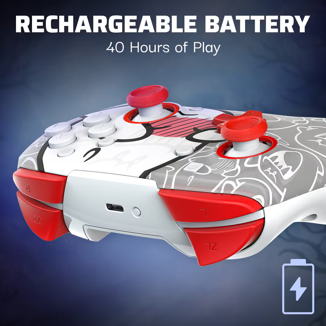 PDP – REMATCH GLOW Wireless Controller for Nintendo Switch, Nintendo Switch L…