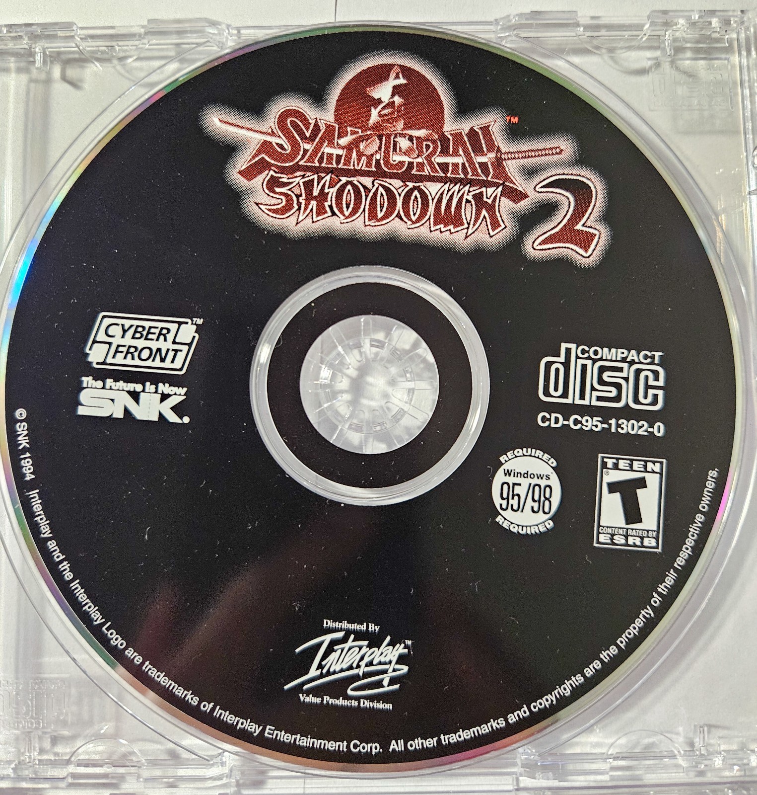 Samurai Shodown 2/Fatal Fury 3 CD-ROM (2-Disc Set) for Windows 95/98