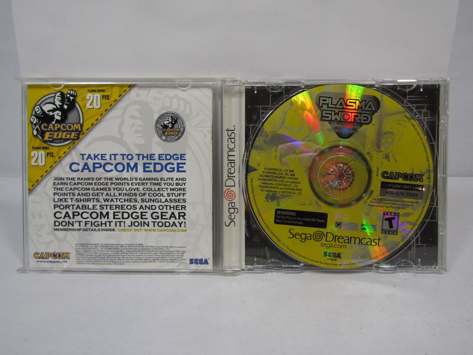 Sega Dreamcast Plasma Sword: Nightmare of Bilstein, Complete