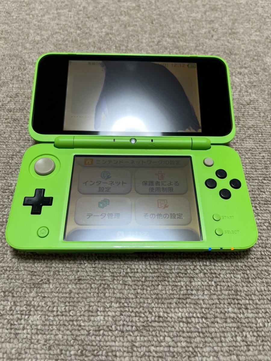 New Nintendo 2DS XL LL Minecraft Creeper Edition Console region Japanese B950