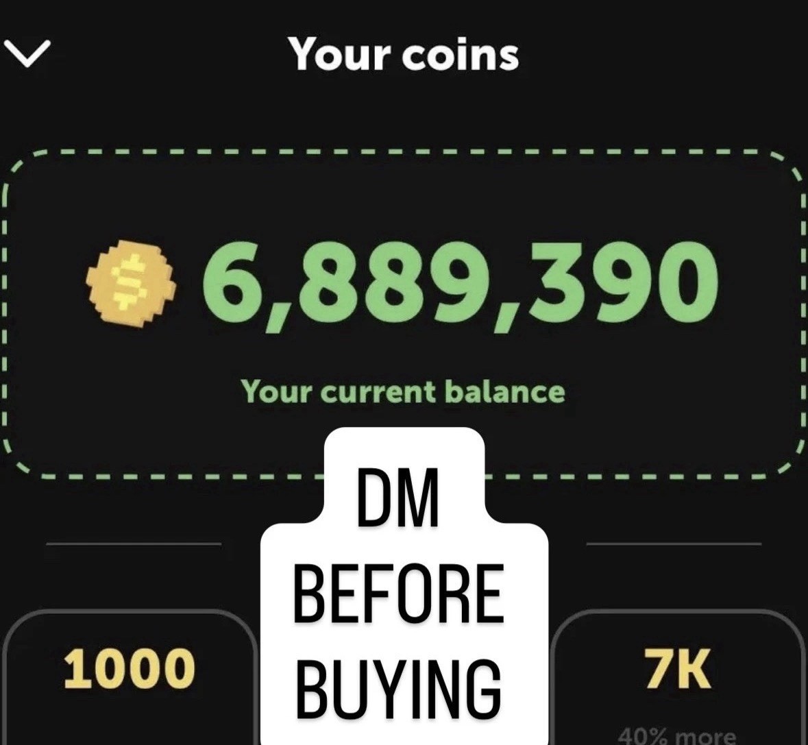 Soundmap Coins 100K $7.5/ 100K
