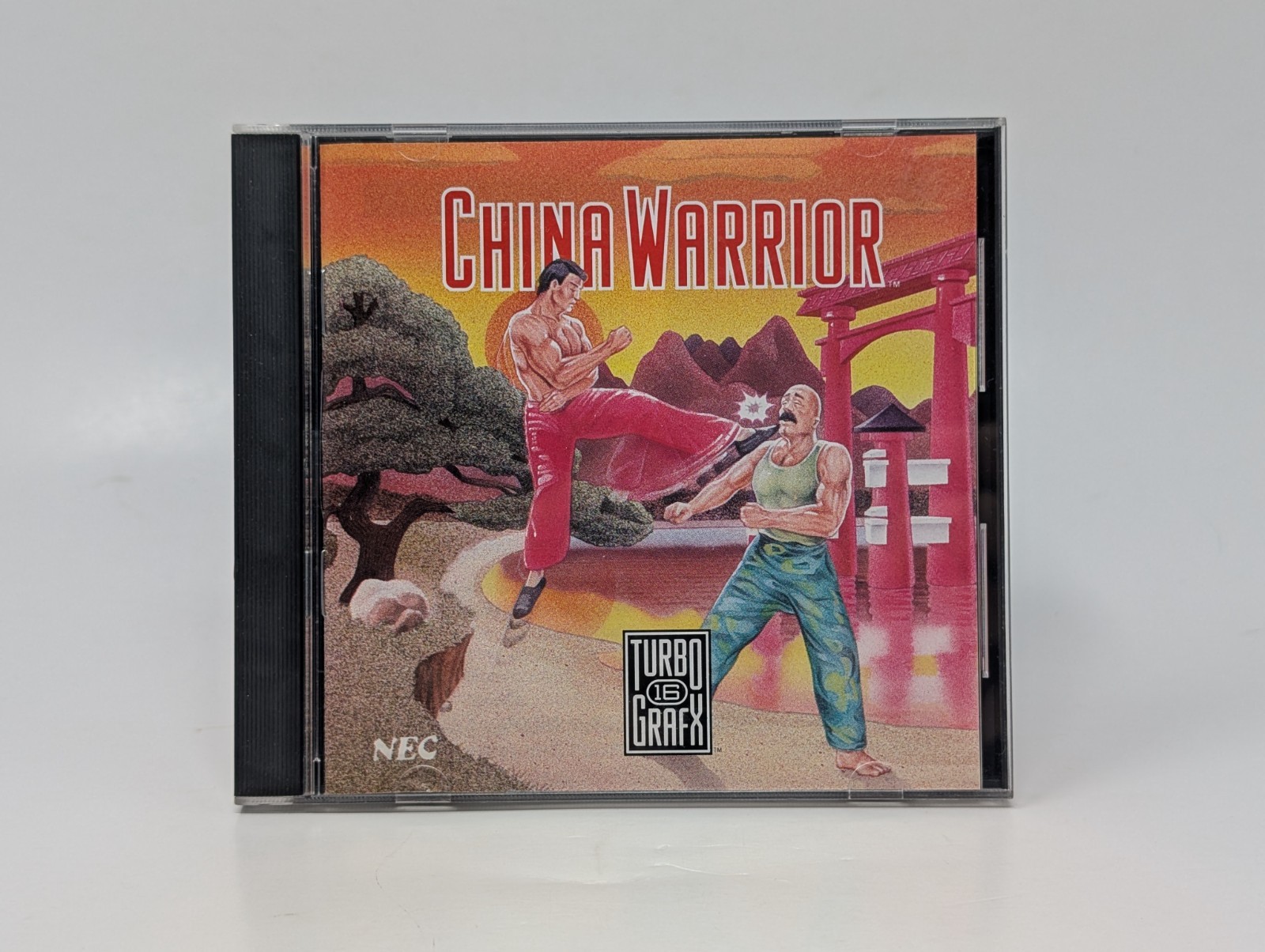 China Warrior (TurboGrafx-16, 1989) – CIB Complete w/ Cart Sleeve