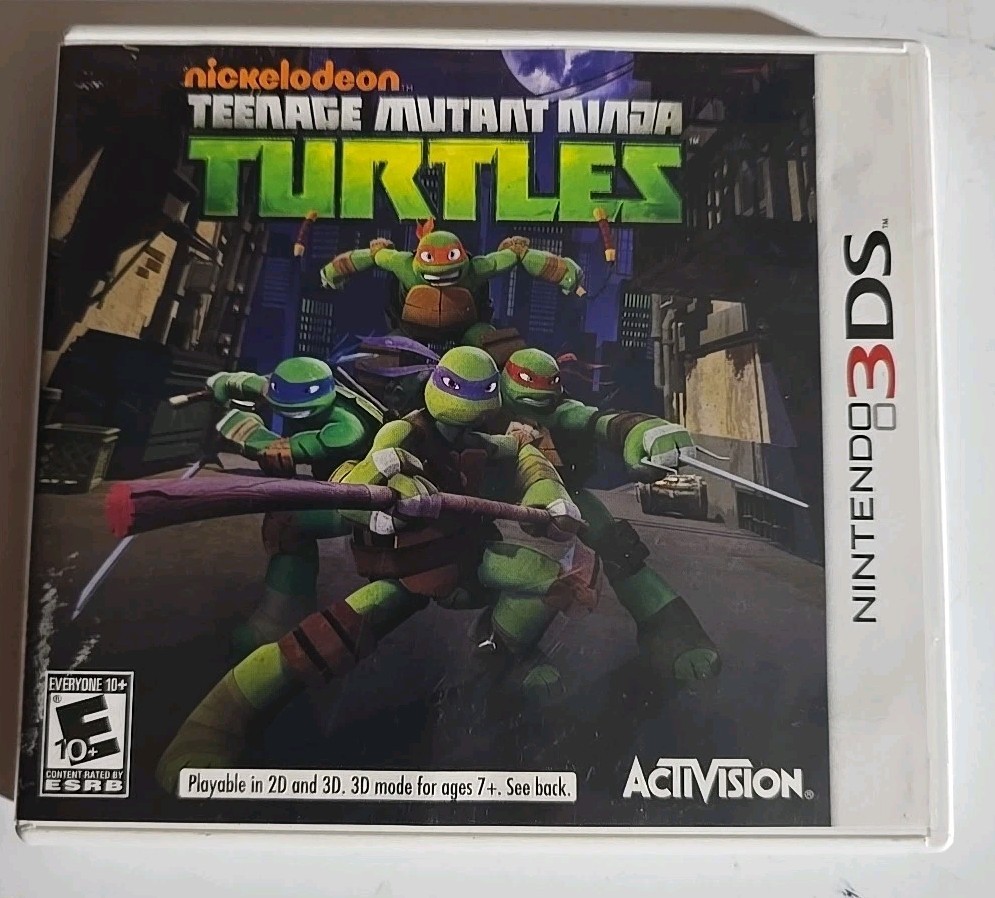 Teenage Mutant Ninja Turtles (Nintendo 3DS, 2013)