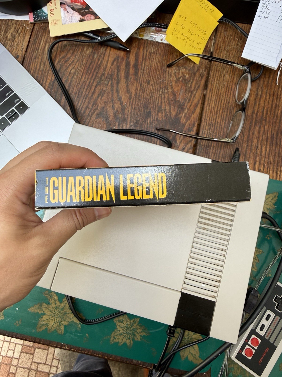 The Guardian Legend – 1988 Vintage Nintendo NES Game CIB Complete Authentic Cart