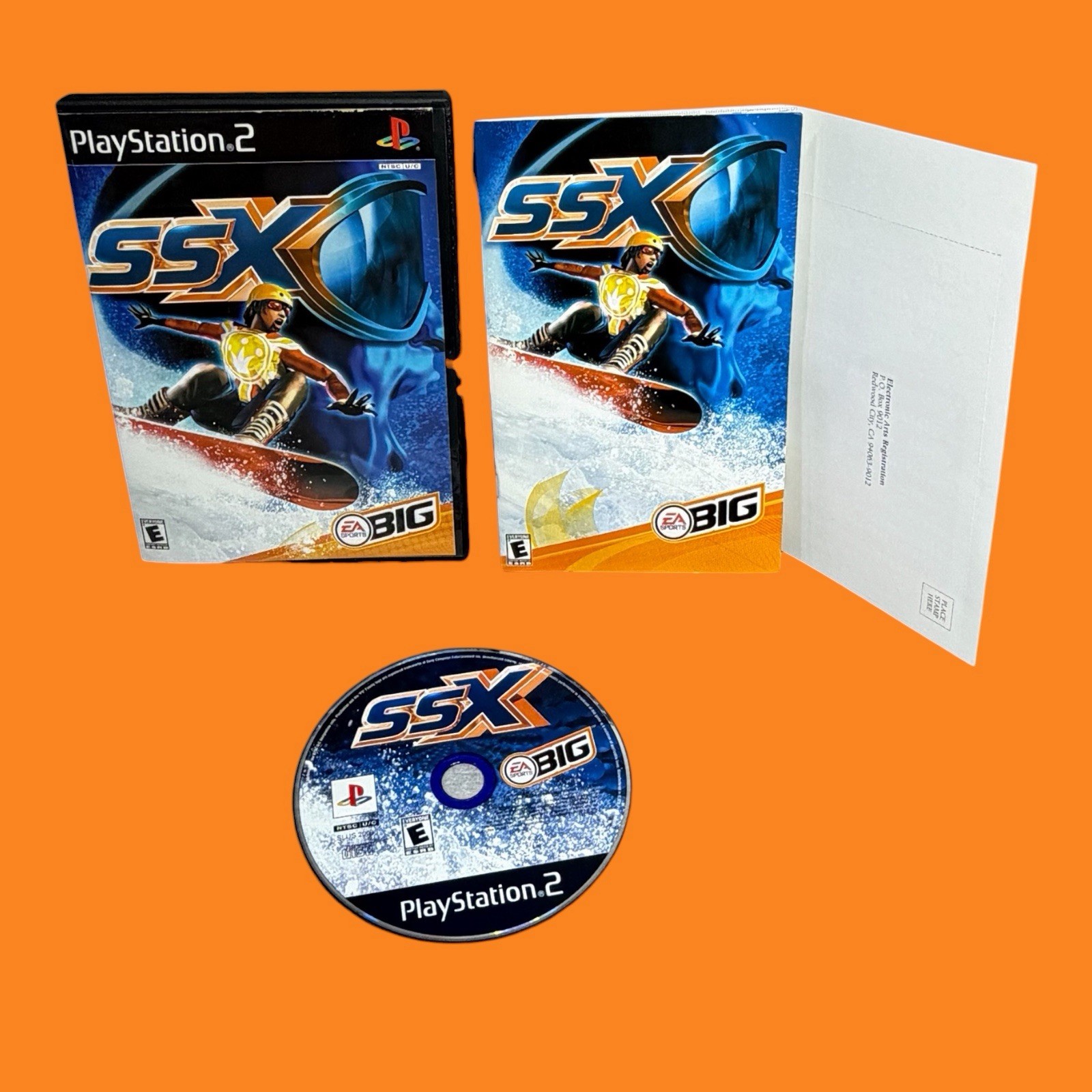 SSX Sony Playstation 2 PS2 CIB Complete Refurbished & Tested Free Shipping
