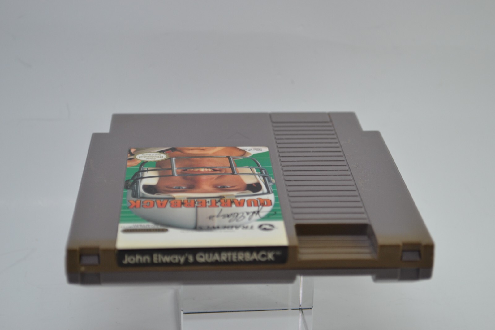 John Elway’s Quarterback (Nintendo NES, 1989) Authentic Cleaned Tested Working