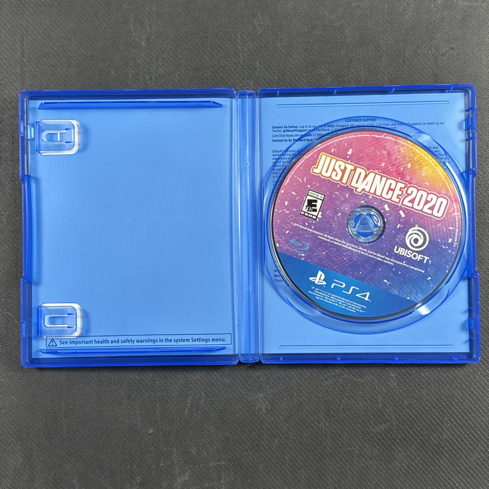 Just Dance 2020 Sony PlayStation 4 PS4 Game & Case Tested Blue Label Authentic