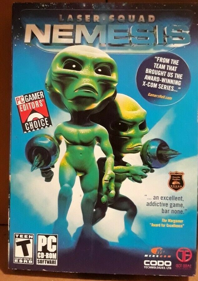 Laser Squad Nemesis PC (2002) Small Box NEW FACTORY SEALED – XCOM Tactics!