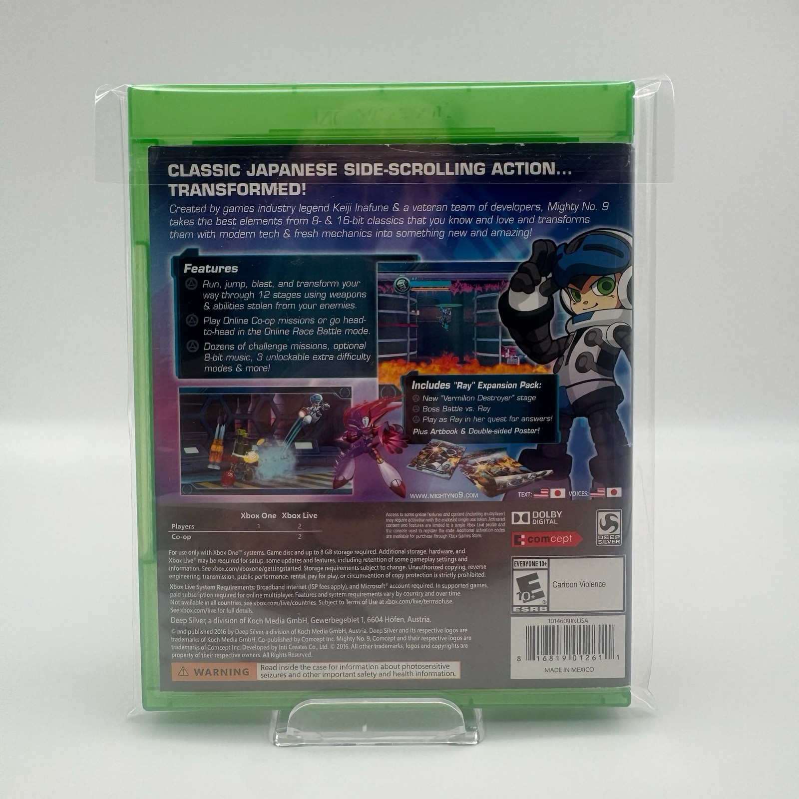 Mighty No. 9 Microsoft Xbox One Refurbished 1 Year Warranty