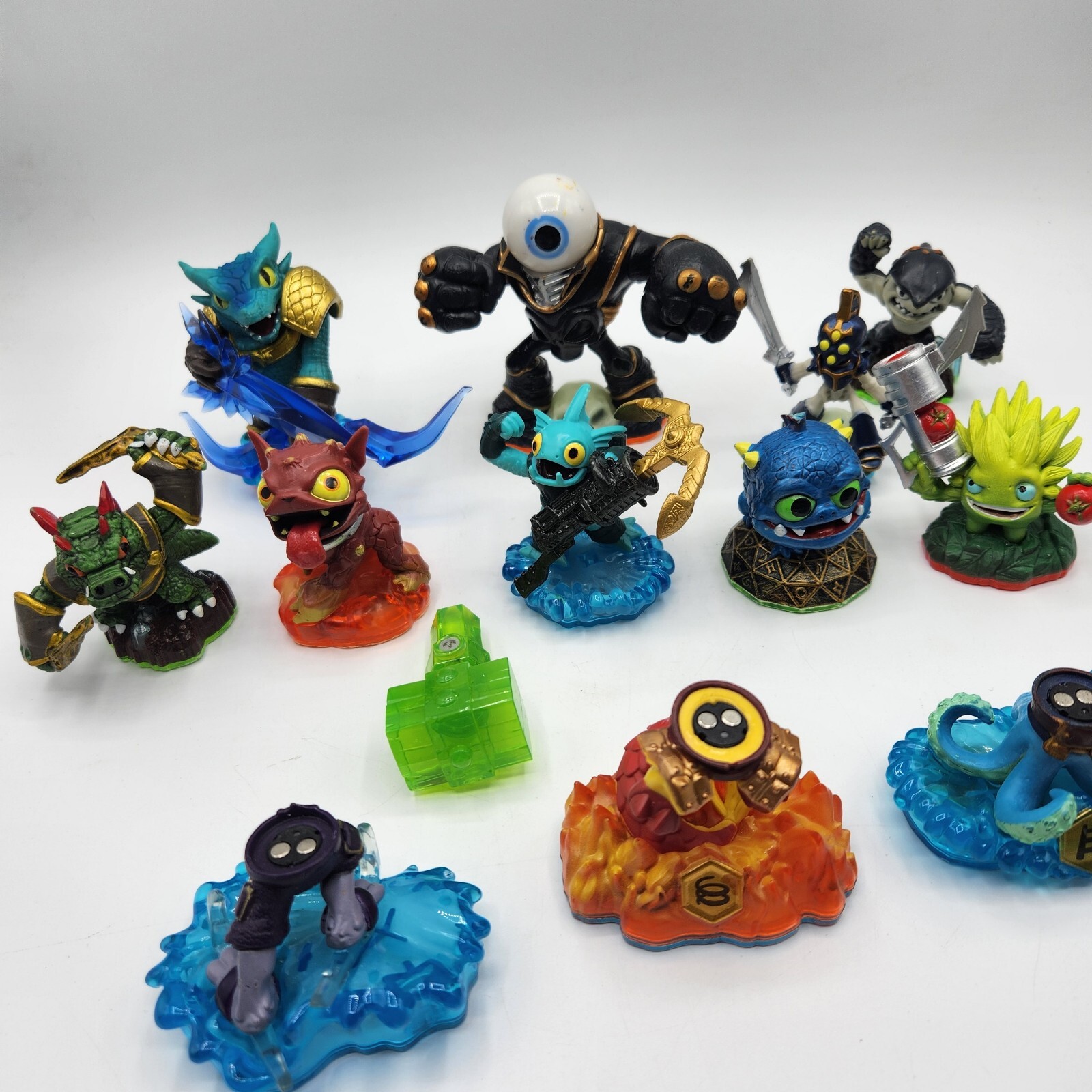 Skylanders Swap Force Lot Hot Dog Snapshot Dino Rang Eye Braul Snapshot Sky More